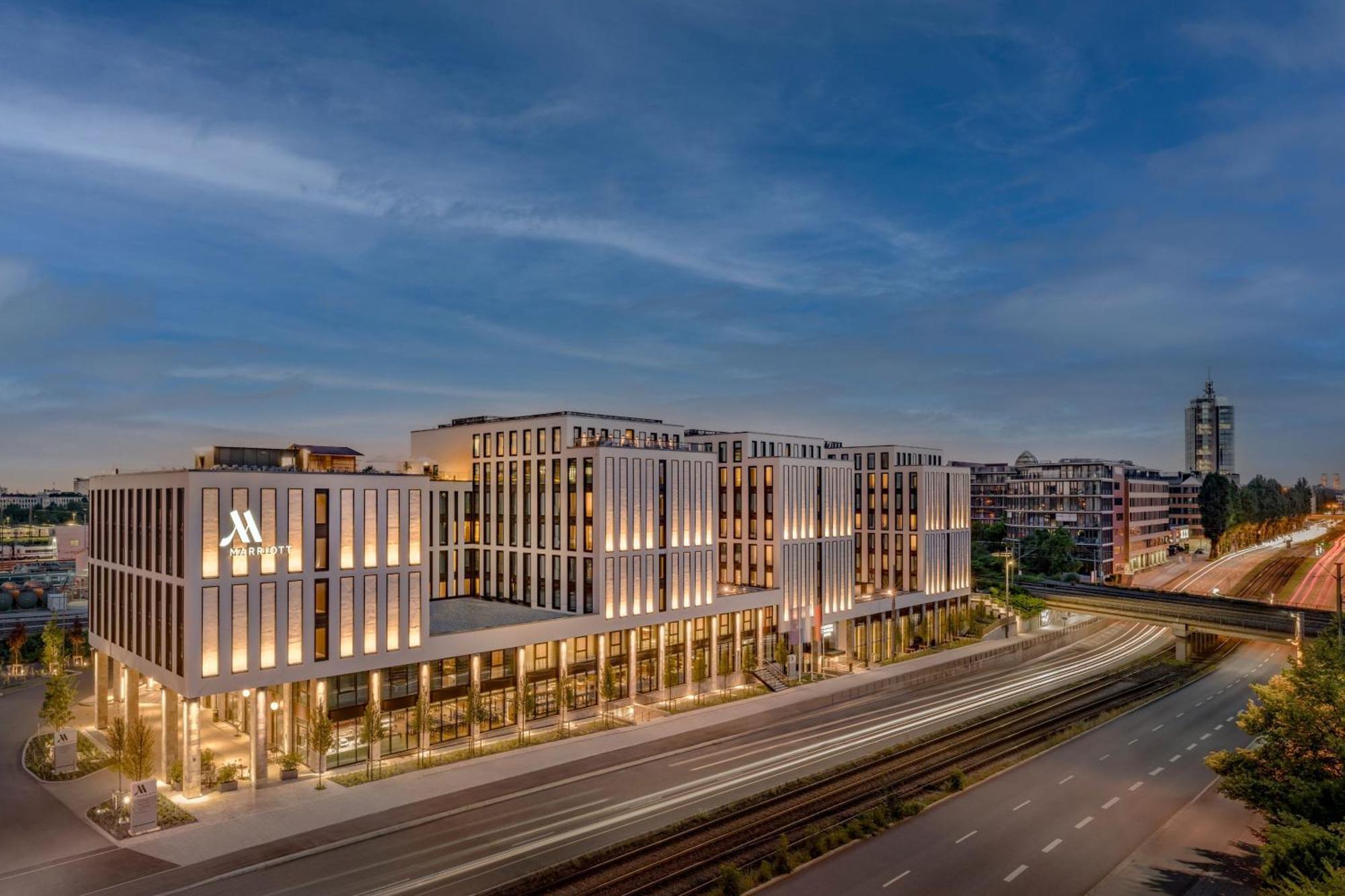 Munich Marriott Hotel City West Buitenkant foto