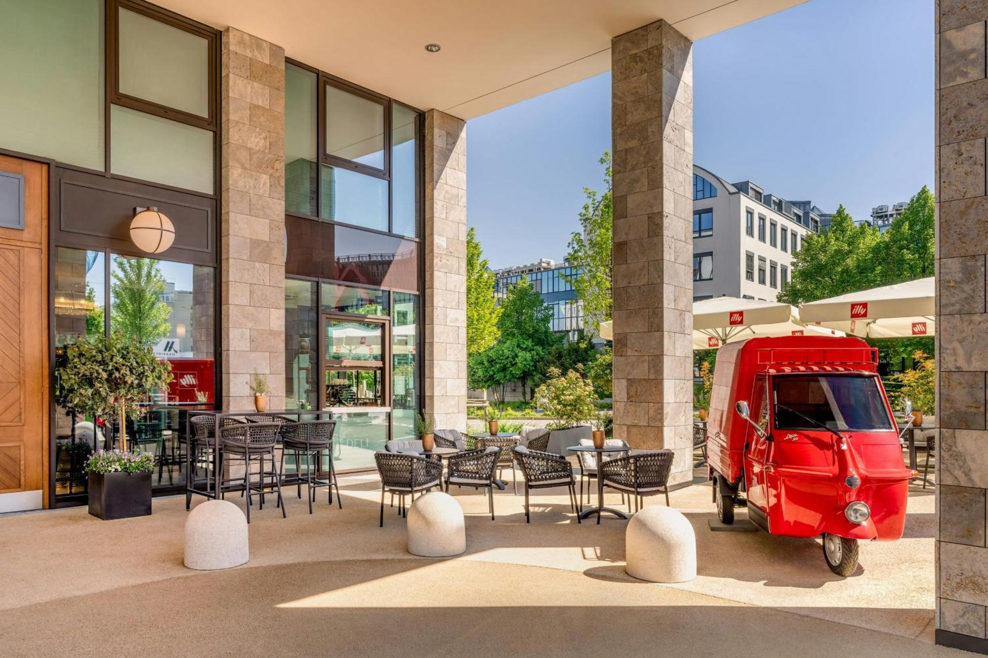 Munich Marriott Hotel City West Buitenkant foto